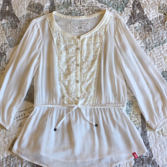 Tops - Esprit White Blouse